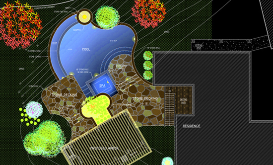 CAD Custom Pool Layouts & Designs