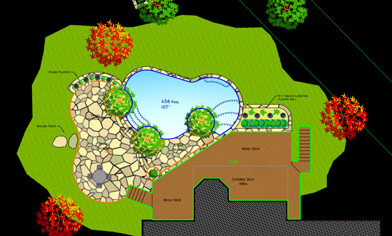 CAD Custom Pool Layouts & Designs