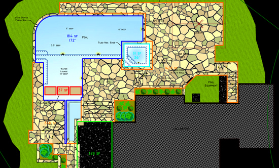 CAD Custom Pool Layouts & Designs